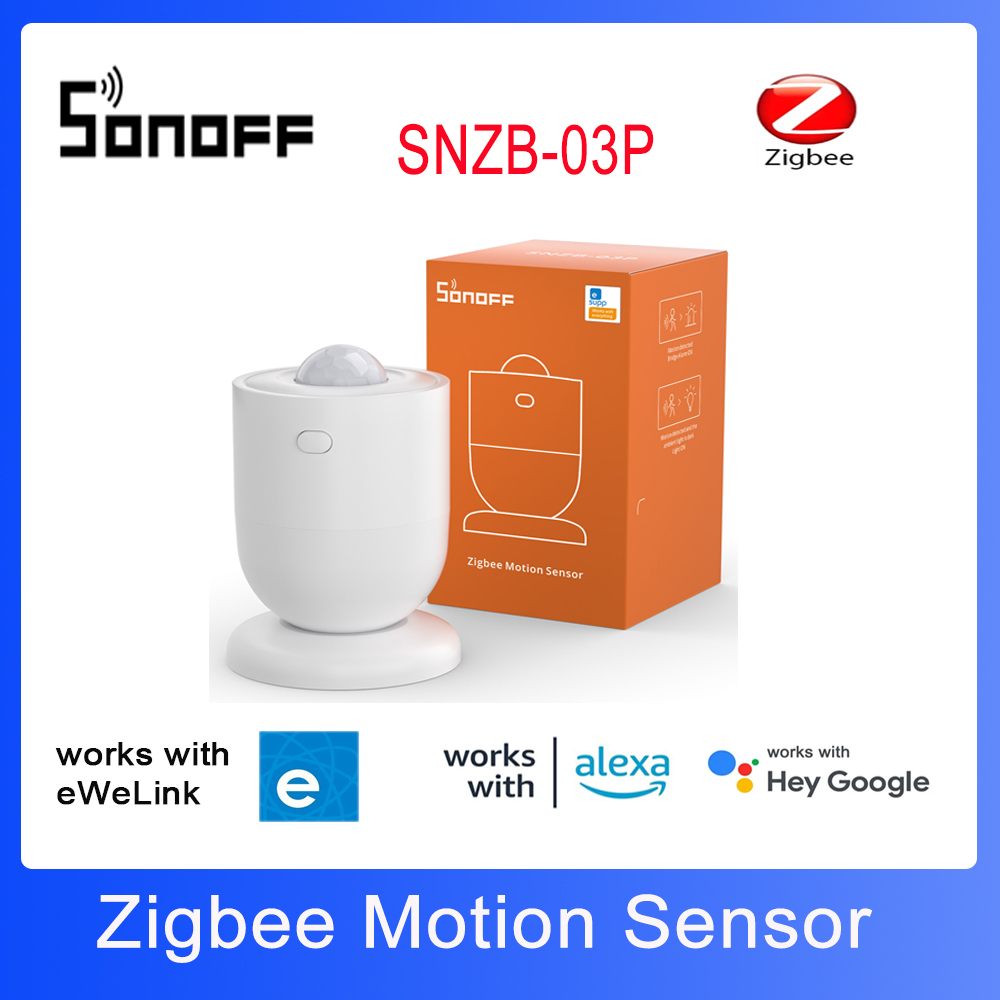Zigbee Motion Sensor - SONOFF SNZB-03P Zigbee モーションセンサー 110 °