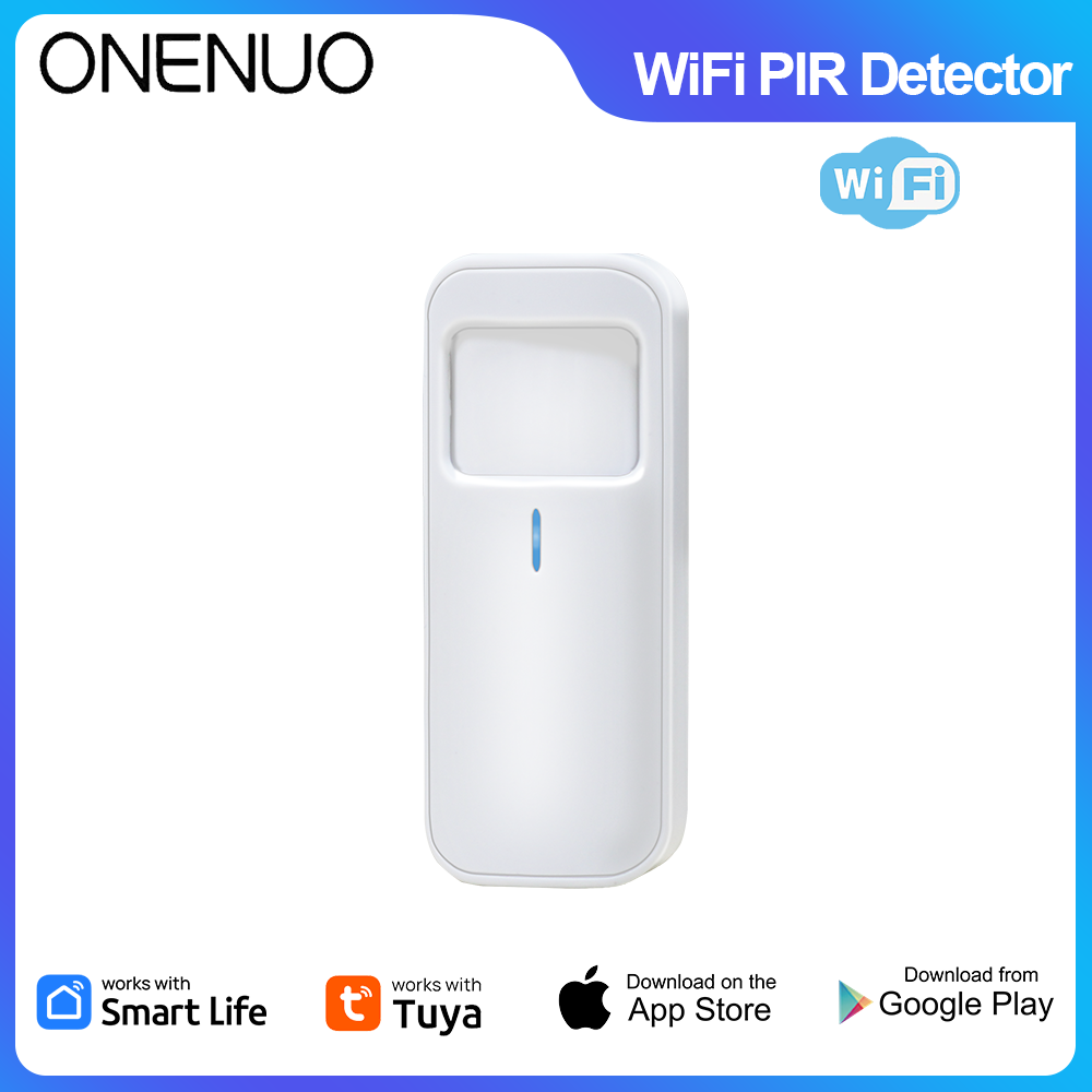 Smart Home Wiser - Tuya スマート WiFi 赤外線モーション検知器 PIR センサーアラーム