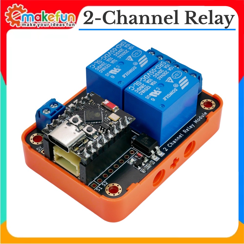 Smart Home Kit For Arduino - 2CHリレーモジュール入力5Vアクティブロートリガー光絶縁リレー拡張ボード（ESP32、Arduino、Microbitスマートホームオートメーション用）