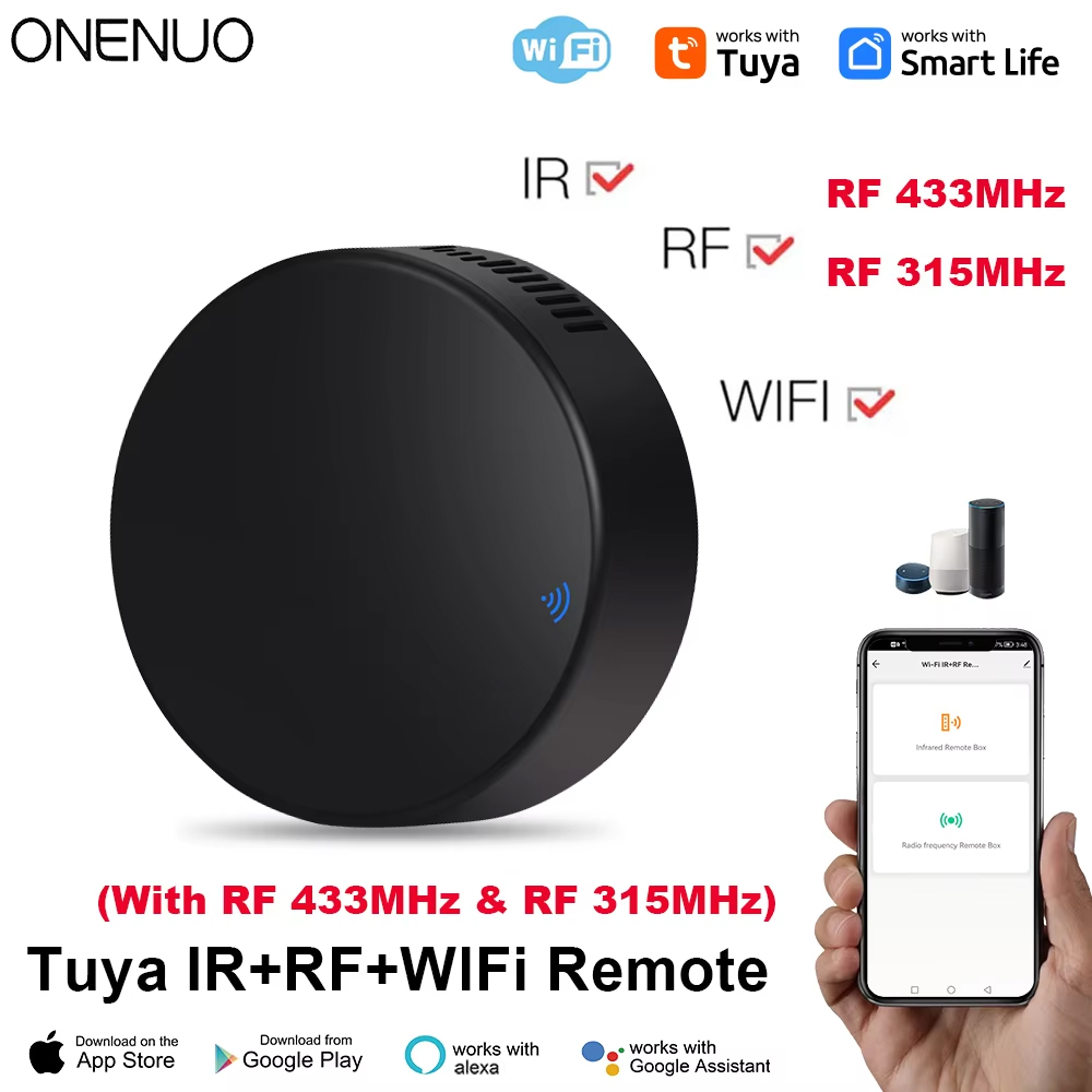 Smart Home Proxmox - Tuya WiFi RF IR リモコン 433MHz/315MHz