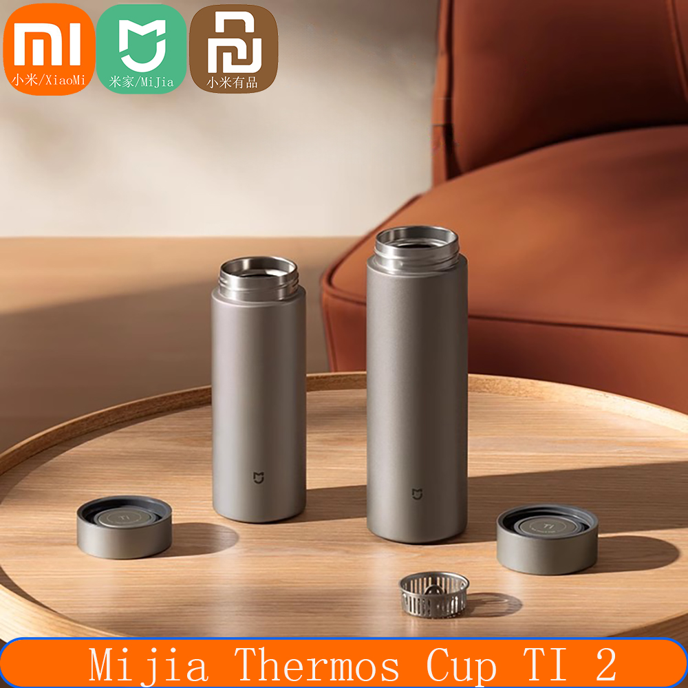 Smart Home Xiaomi Kit - Xiaomi スマートサーモス真空フラスコ Ti 2 純チタン素材 6時間保温