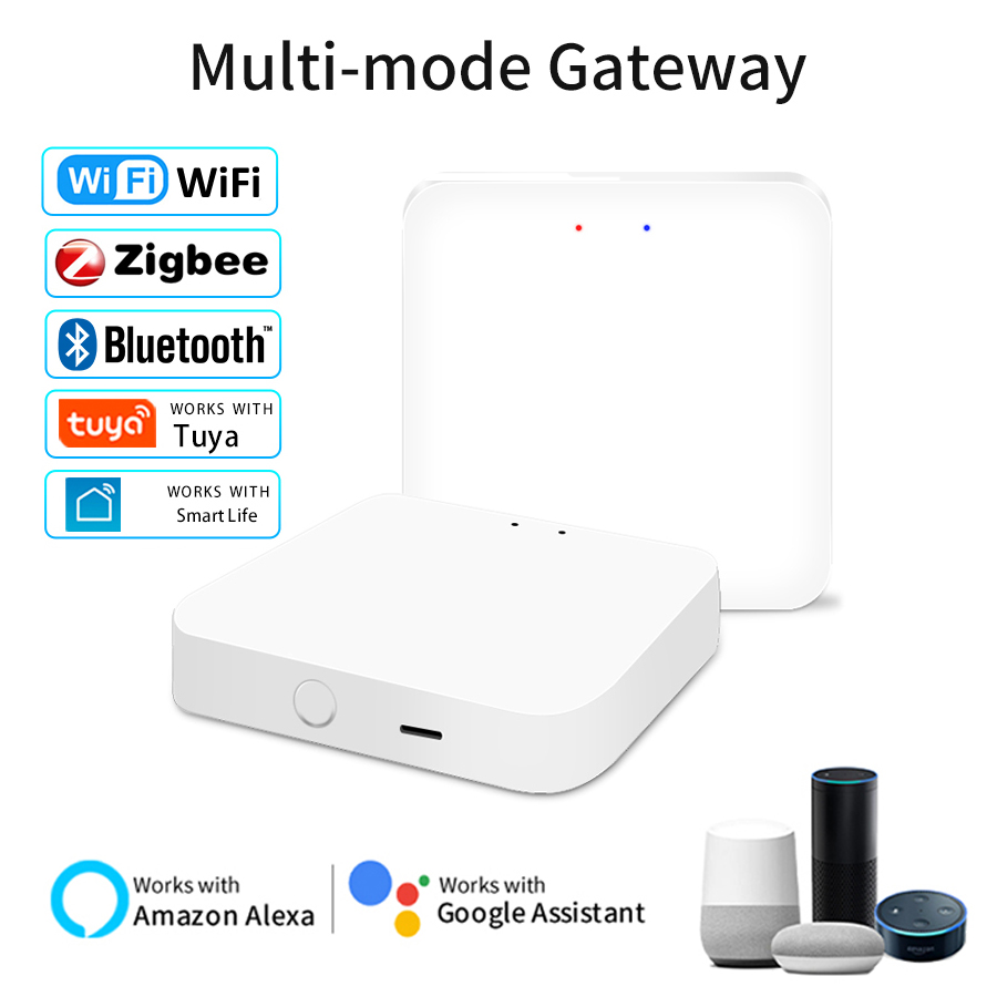 Smart Home Hub - Tuya スマート マルチモード ゲートウェイ ZigBee Wi-Fi