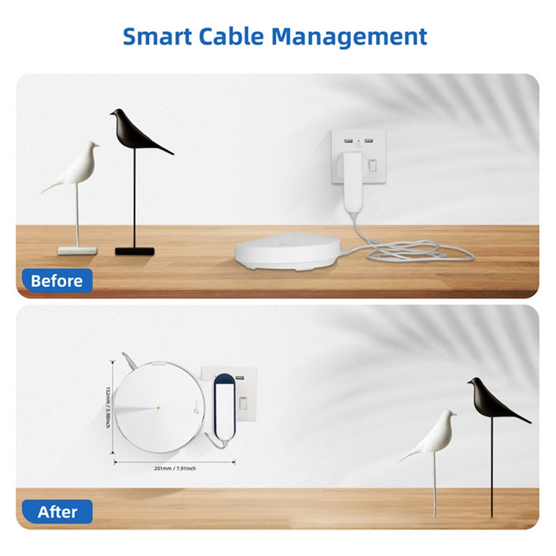 Smart Home Hub - コンセントマウントハンガー TP-Link スマートハブ Deco M9 家全体メッシュ