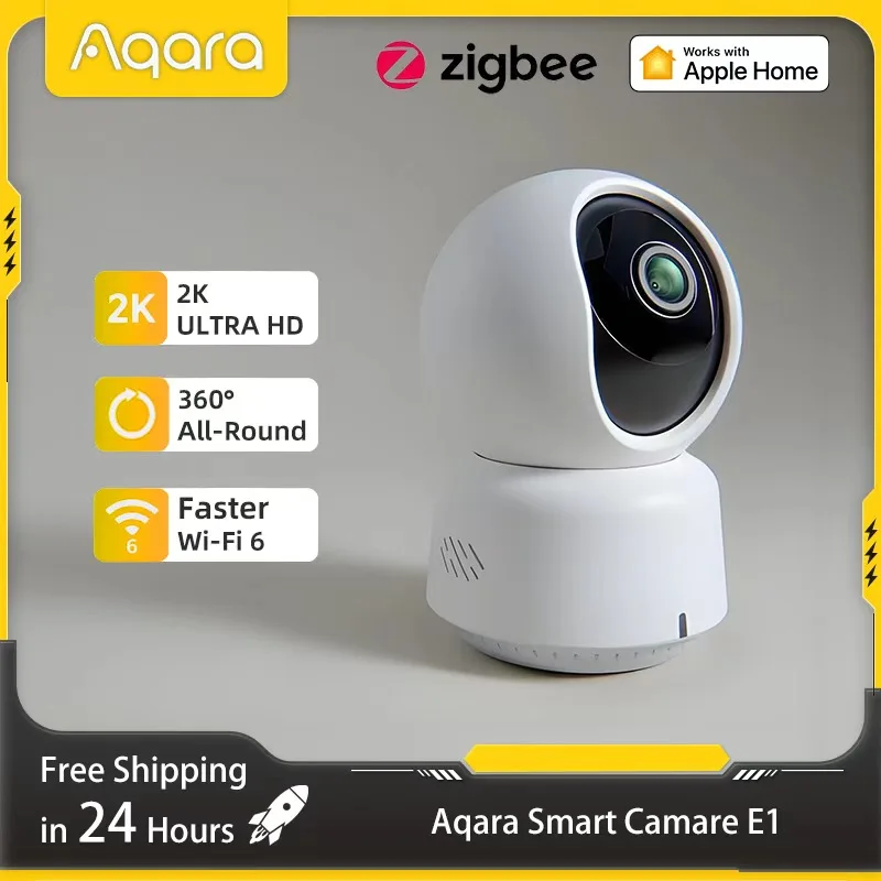 Smart Home Dashboard - オリジナルAqaraスマートカメラE1 2K 1296P 3MP 360 °