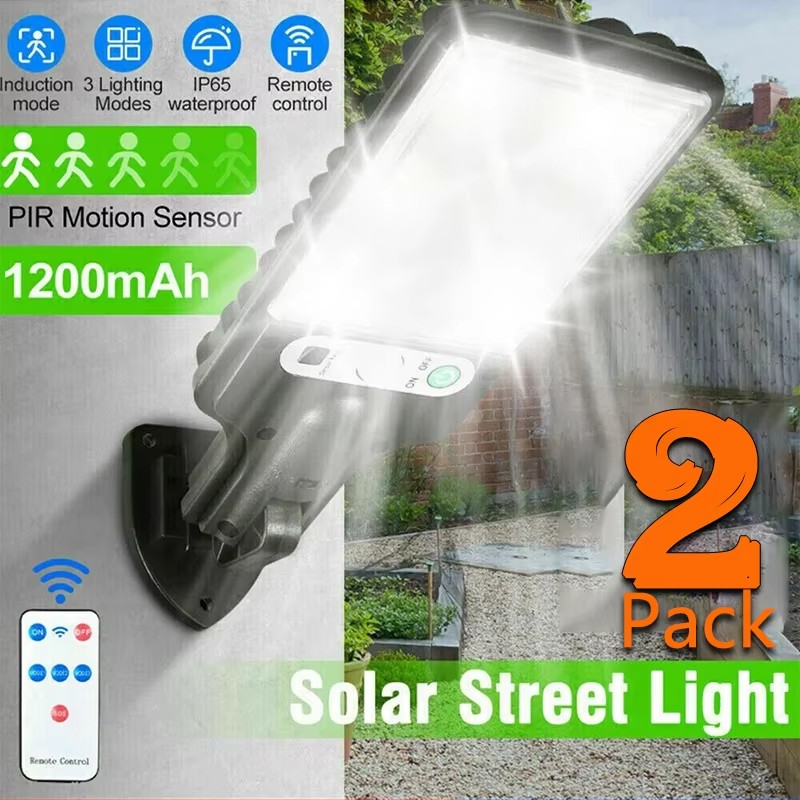 Motion Sensor Light - 屋外ソーラーガーデンライト 人感センサー搭載 3モード テラス/ガレージ/中庭用 防水屋外ソーラーランプ