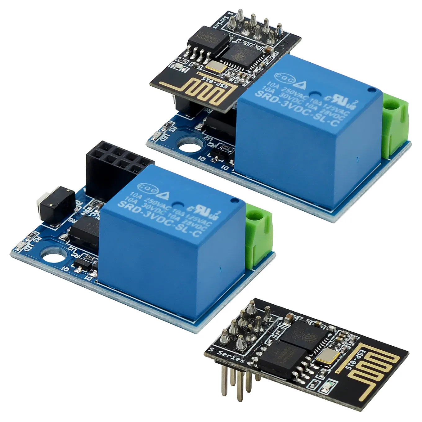 Smart Home Kit For Arduino - ESP-01S WiFi リレーモジュール 5V 10A スマートホームスイッチリモートコントロール、電話アプリ付き