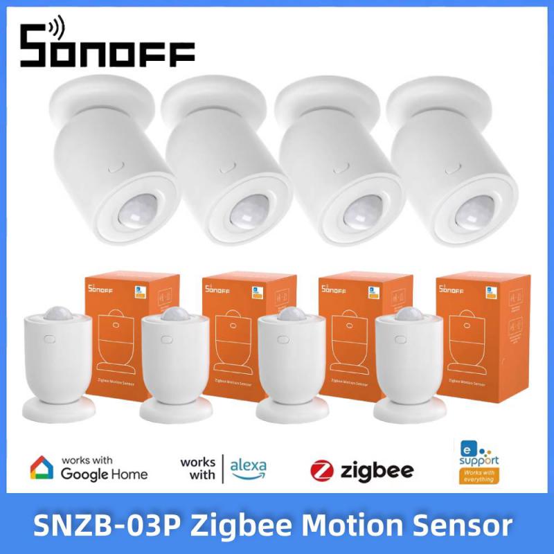 Zigbee Motion Sensor - SONOFF SNZB-03P Zigbeeモーションセンサー ホームセキュリティ ローカルスマートシーン連携 EWeLinkアプリ