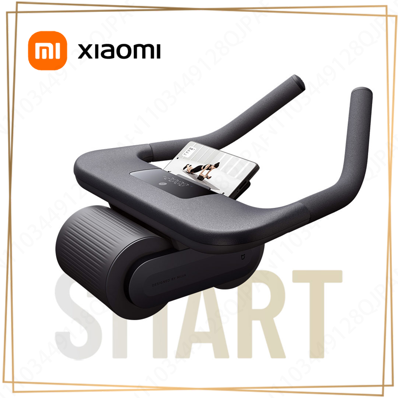 Smart Home Future - 新しいXiaomi Mijiaスマート腹筋ローラー、強力な耐荷重、滑り止めローラー、運動器具、フィットネストレーニング、Mi Homeアプリ対応
