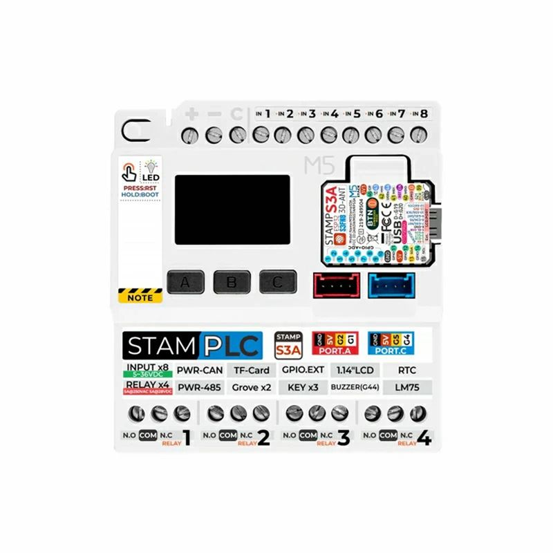 Smart Home With Plc - M5stamp PLCコントローラー高度なM5stamps3モジュール、産業オートメーション、IoTプロジェクト、スマートホームアプリケーション向け-[A22I Stor]