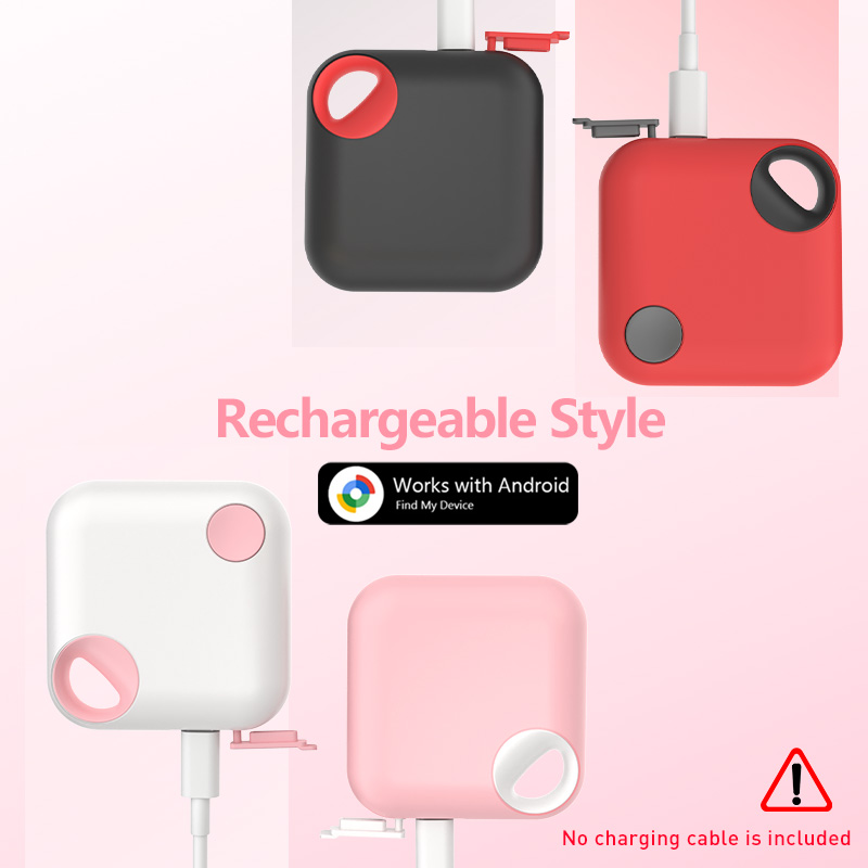 Smart Home Hub - 充電式スマートタグ、Android Google Find Hubアプリ対応、キーファインダー、ペットロケーター、Bluetoothスマートタグ（Xiaomi、Samsungの携帯電話対応）