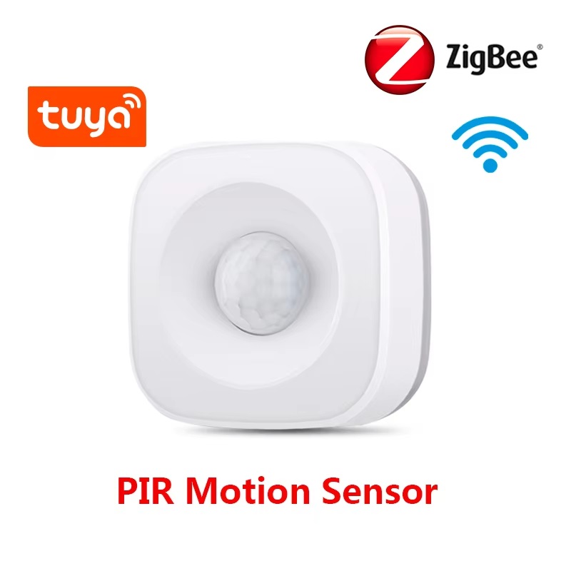 Zigbee Motion Sensor - Tuya Zigbee-ワイヤレス赤外線モーションセンサー,防犯アラーム,スマートライフ,アプリケーション制御互換,Wi-Fi,Pir