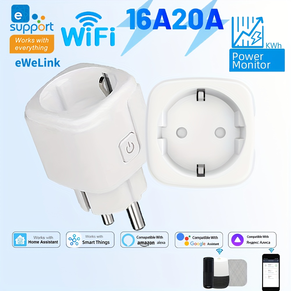 Smart Home Proxmox - EWeLink スマート WiFi ソケット EU リモートコントロール/タイマー