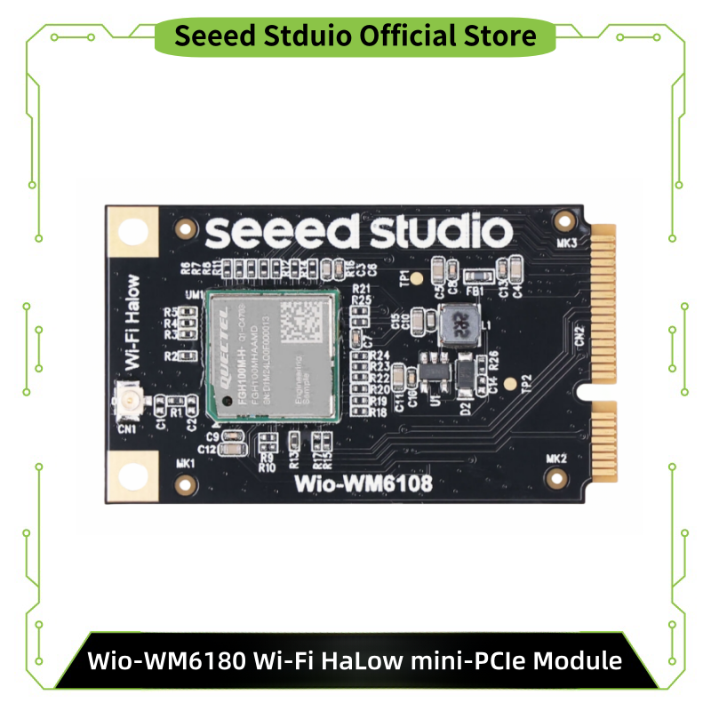 Smart Home Simple - Wio-WM6108 Wi-Fi HaLow ミニ PCIe モジュール