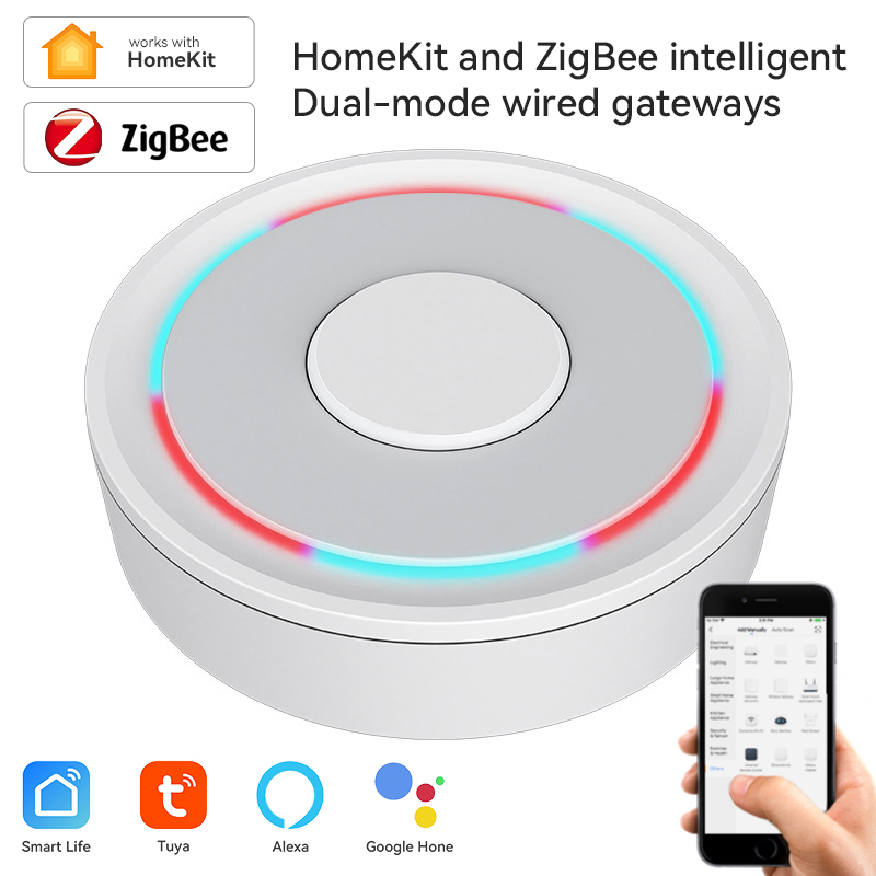 Smart Home Dashboard - Tuya ZigBee スマート ゲートウェイ ホームキット 有線ワイヤレス