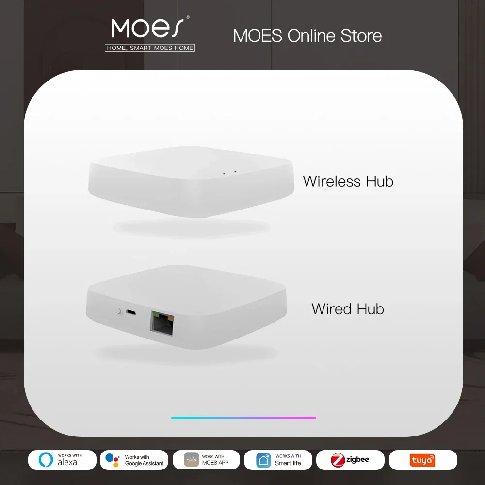 Smart Home Hub - Tuya ZigBee 3.0 スマート ゲートウェイ ハブ