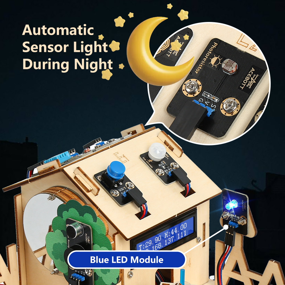 ACEBOTTスマートホームSTEM STEAMスターターキ - Smart Home Kit For Arduino のレビューと価格