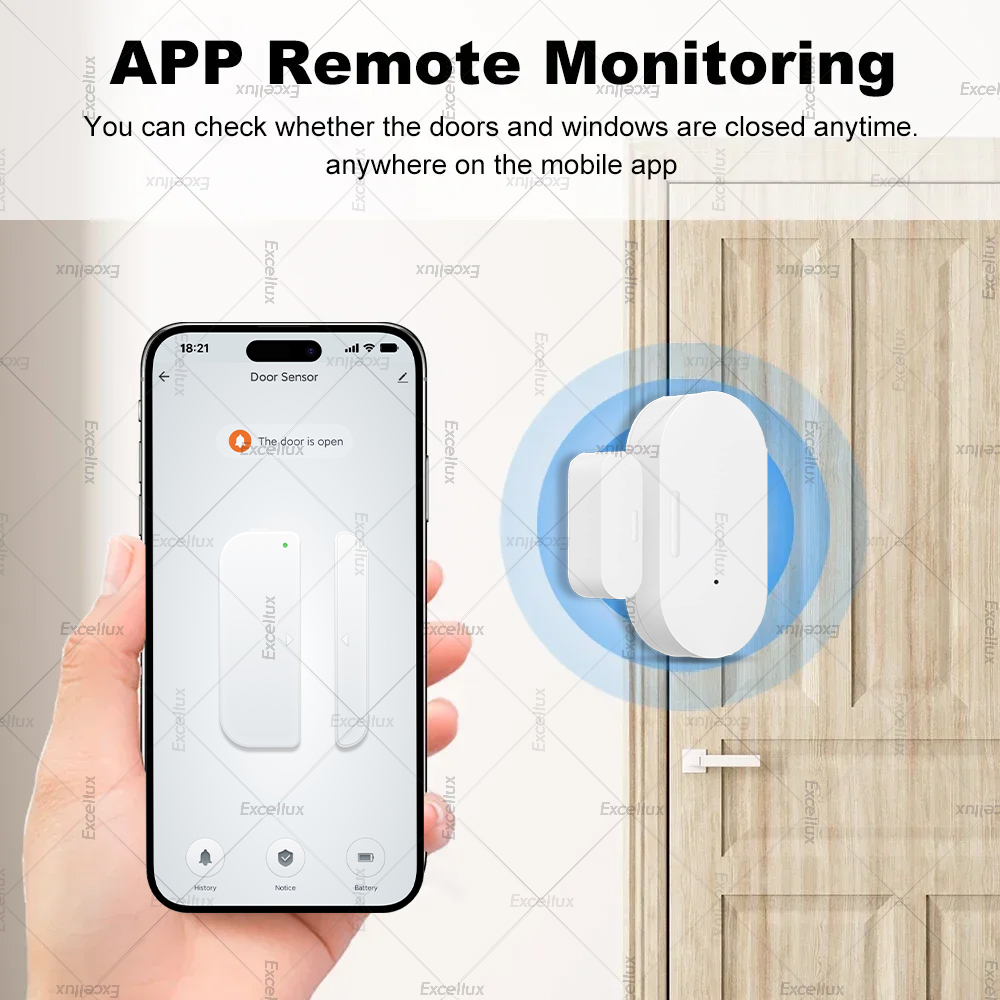 Zigbee 3.0 ドア窓センサー輝度/振動センサースマー - Smart Home Certification のレビューと価格