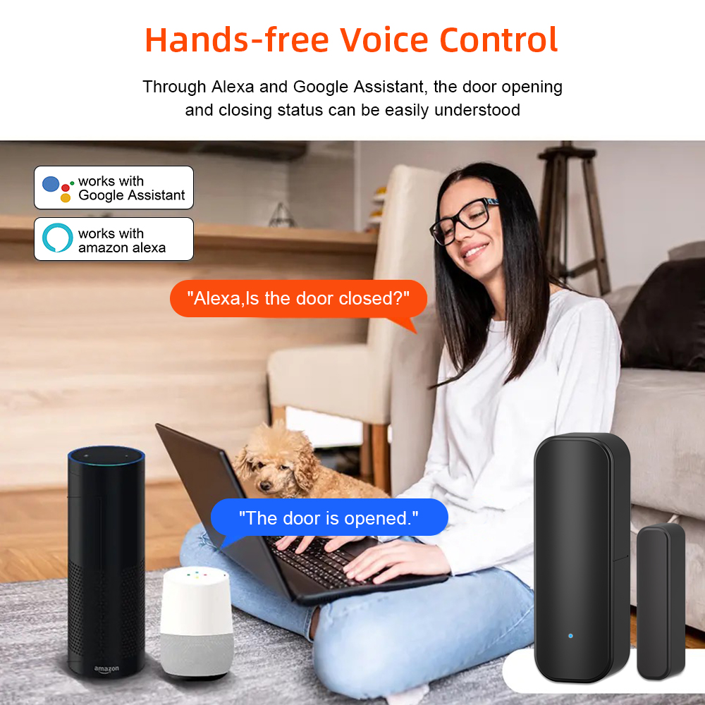 WiFiまたはZigBee対応 ドア/窓センサー スマートホ - Smart Home Or Smart Home のレビューと価格