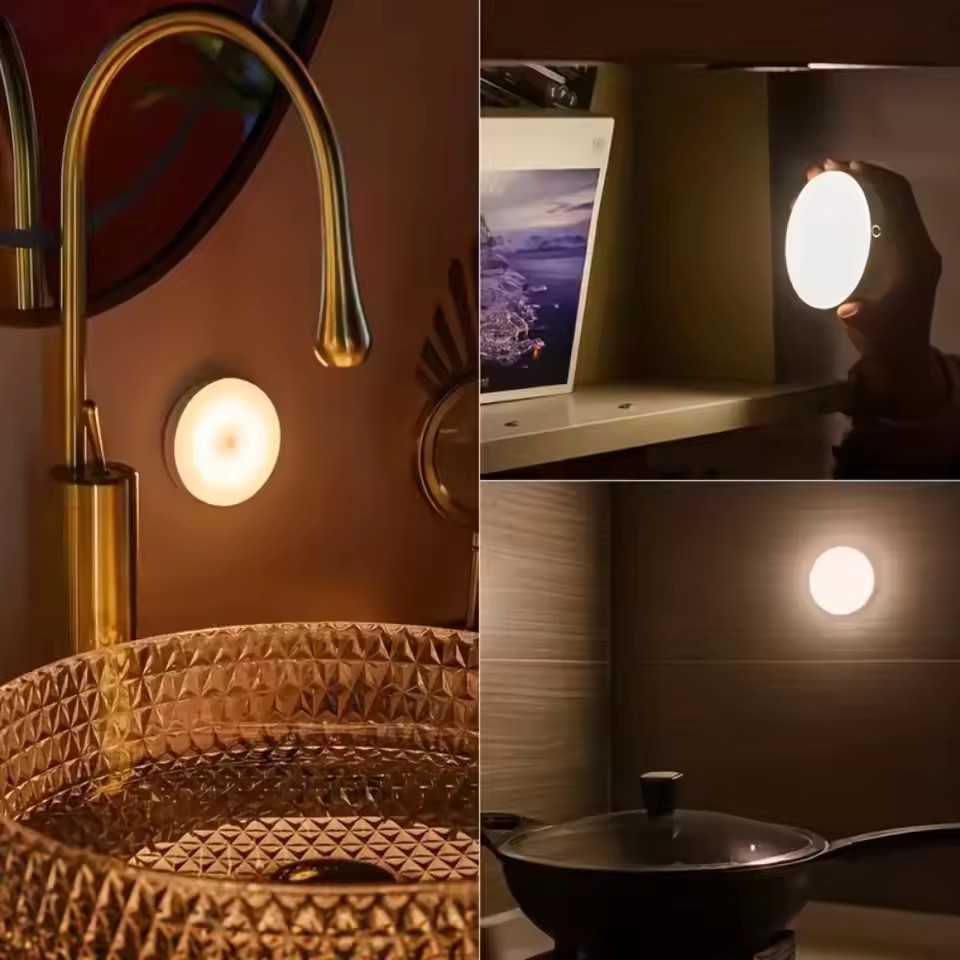 USB充電式LEDナイトライト、スイッチ付き、モーションセン - Motion Sensor Light のレビューと価格