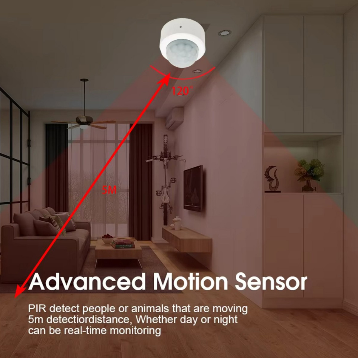 Zigbee PIR モーションセンサー人体赤外線検出器ホー - Smart Home Wiser のレビューと価格