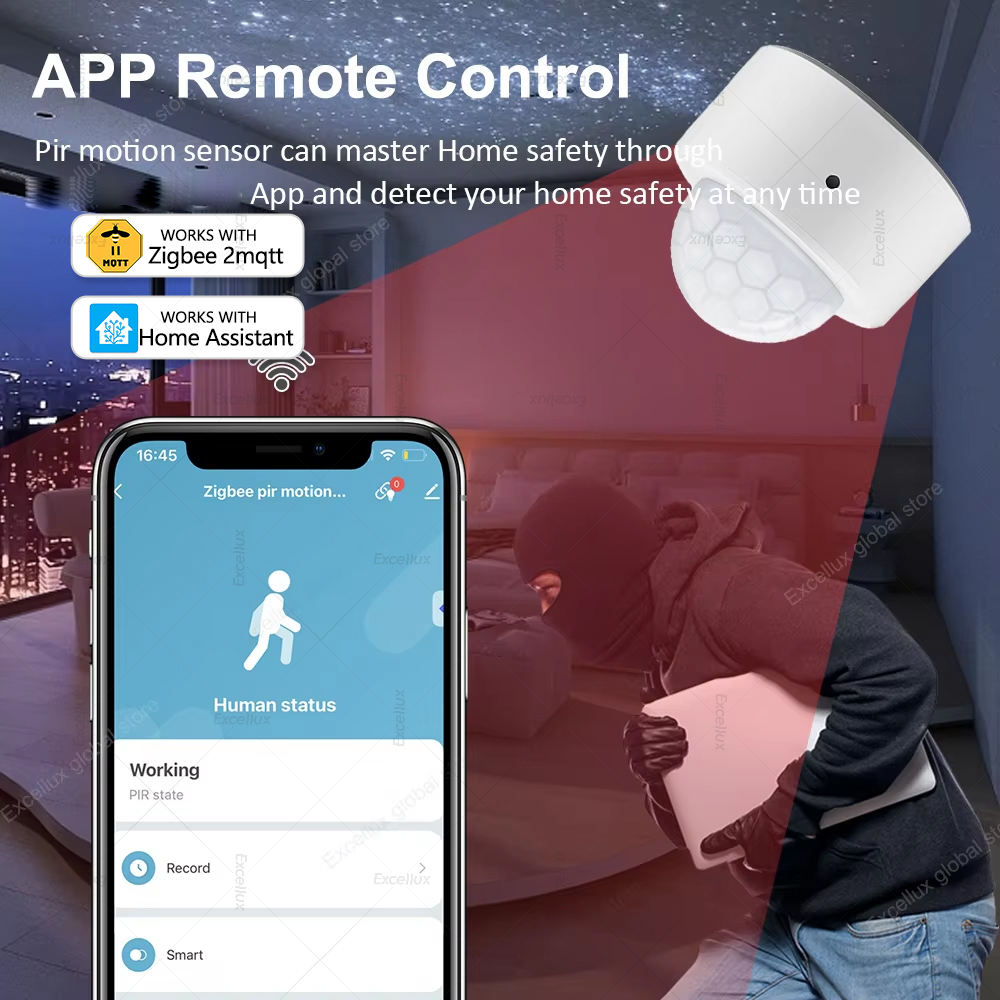 ZigBee PIR モーションセンサーミニ赤外線人体動作検 - Zigbee Motion Sensor のレビューと価格