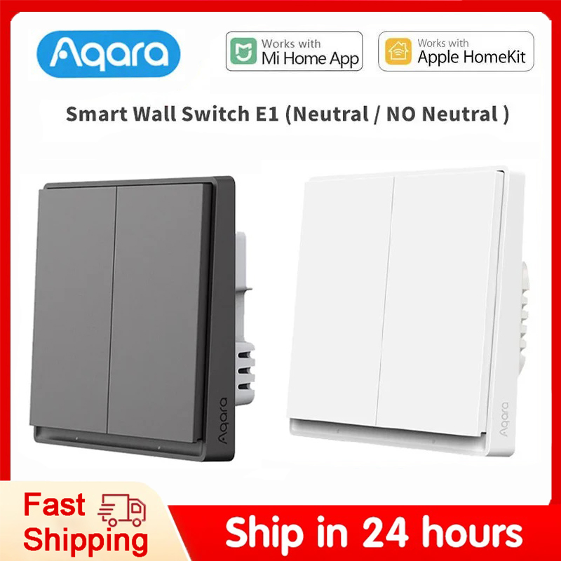 Aqara-ワイヤレスウォールスイッチ,e1, zigbee - Smart Home Future のレビューと価格