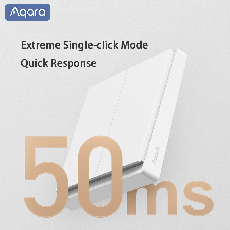 Aqara-ワイヤレスウォールスイッチ,e1, zigbee - Smart Home Future のレビューと価格