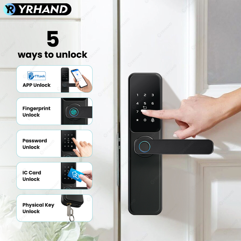 Bluetooth TTLockアプリ対応 指紋認証ロック  - Smart Home Dashboard のレビューと価格