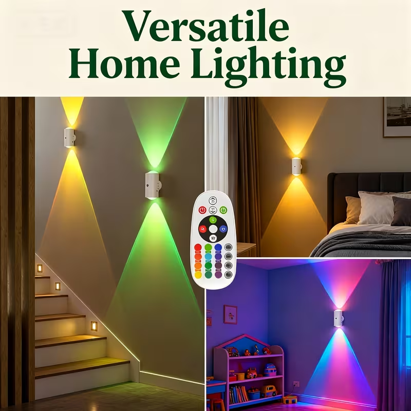 RGBスマートモーションセンサー搭載スポットライト、充電式磁 - Motion Sensor Light のレビューと価格