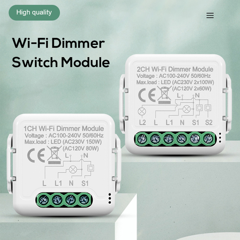 DIY Wifi スマート調光スイッチモジュール Tuya/ - Smart Home Proxmox のレビューと価格