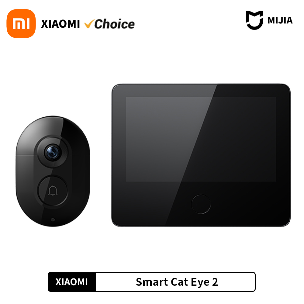 Xiaomi スマートキャットアイ 2 WiFi ワイヤレス - Smart Home Future のレビューと価格