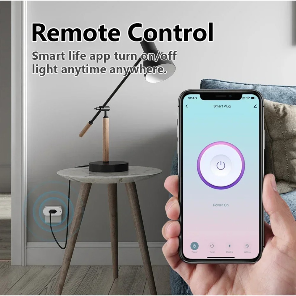 UNKASはTuyaブラジルプラグWIFIまたはZigbee - Smart Home Or Smart Home のレビューと価格