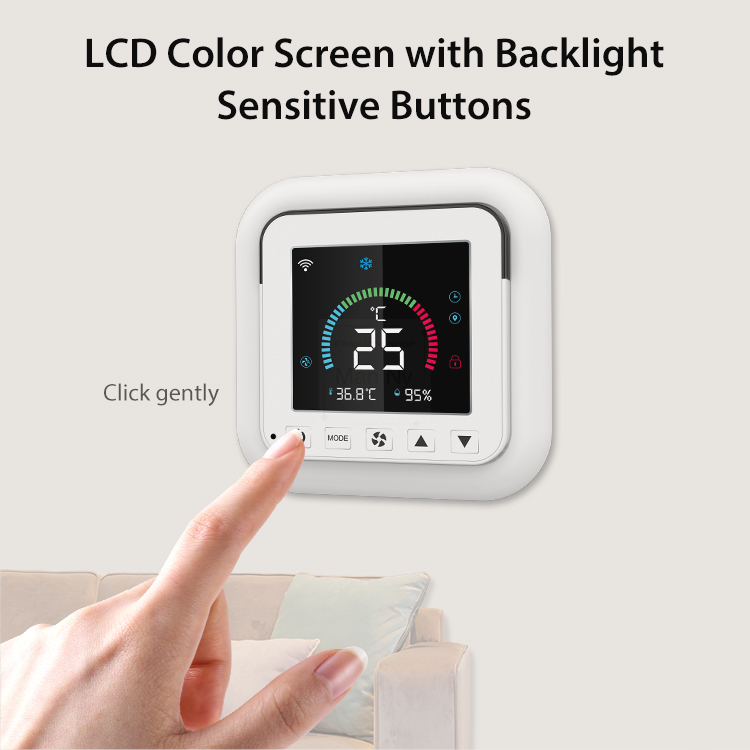 MANHOT スマートサーモスタット WiFi AC エアコ - Smart Home Dashboard のレビューと価格