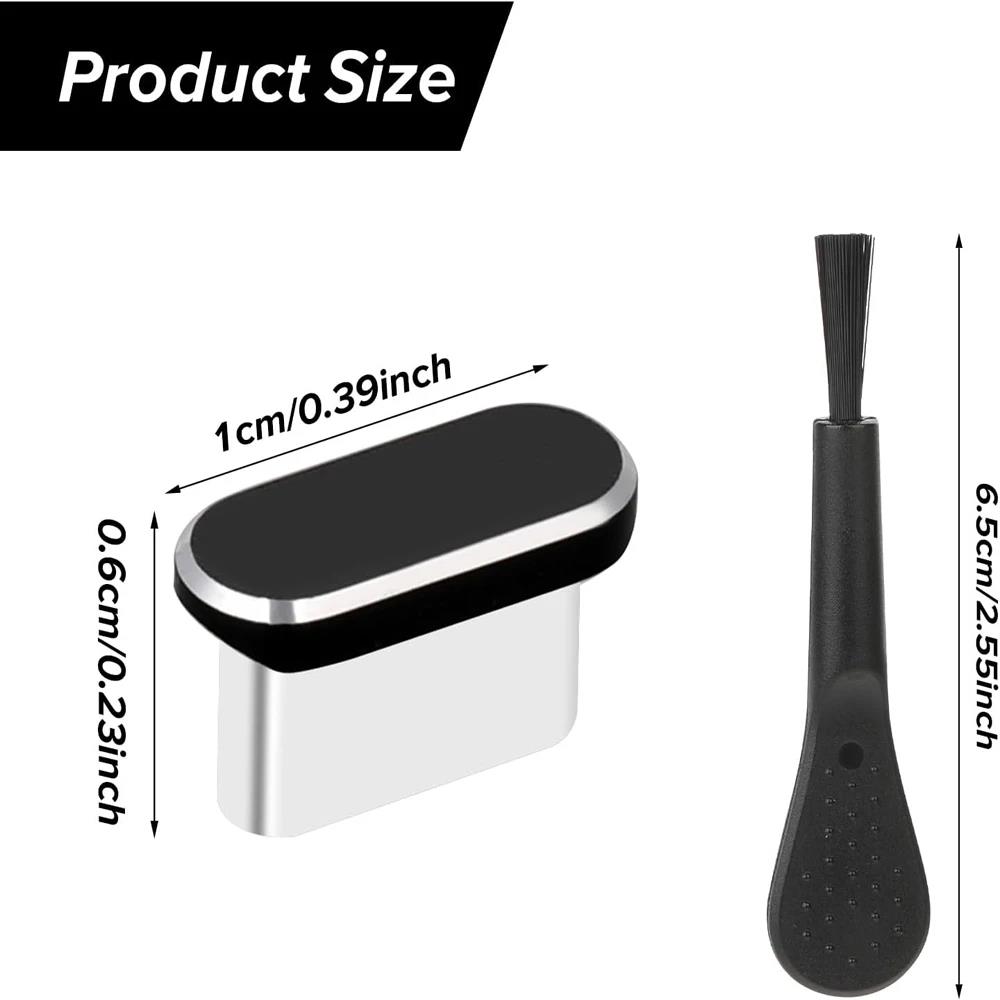 5個入り タイプC スマホ防塵プラグ クリーニングブラシ付き - Smart Home Xiaomi Kit のレビューと価格