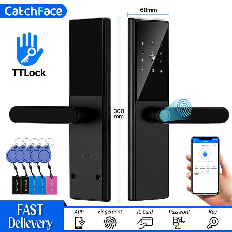 Bluetooth 指紋ドアロック TTLock アプリコー - Smart Home Dashboard のレビューと価格