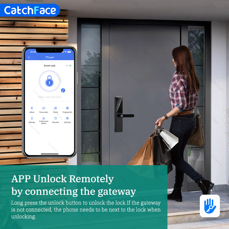 Bluetooth 指紋ドアロック TTLock アプリコー - Smart Home Dashboard のレビューと価格