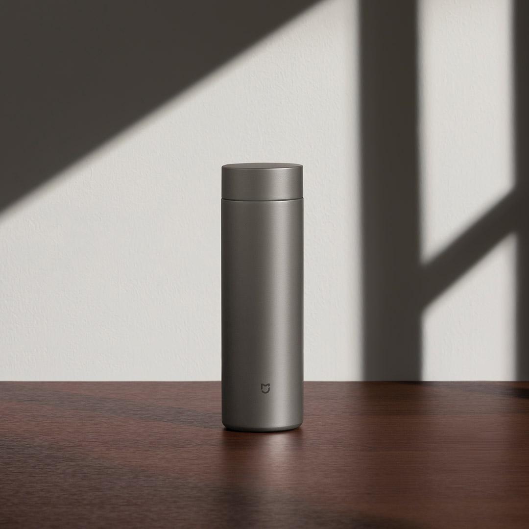 Xiaomi スマートサーモス真空フラスコ Ti 2 純チタ - Smart Home Xiaomi Kit のレビューと価格