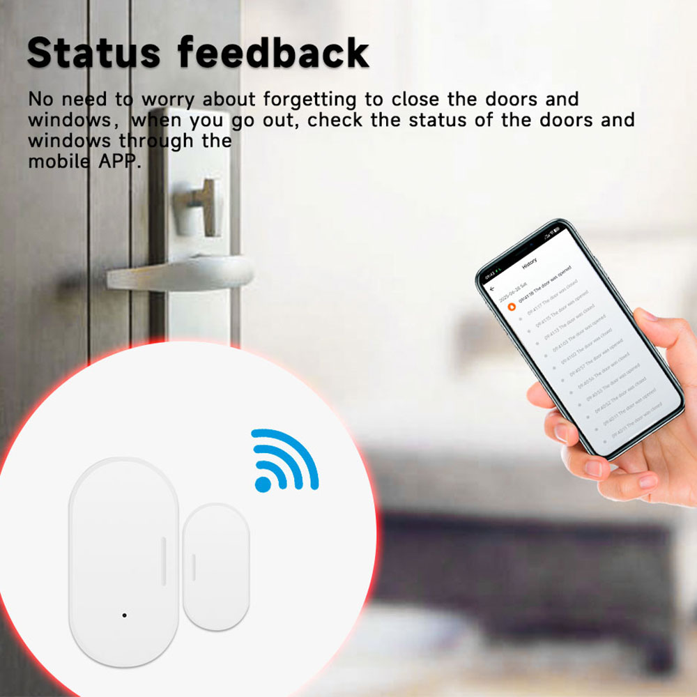 Zigbee 3.0 Z2MQTT ドアウィンドウセンサー磁 - Smart Home Simple のレビューと価格