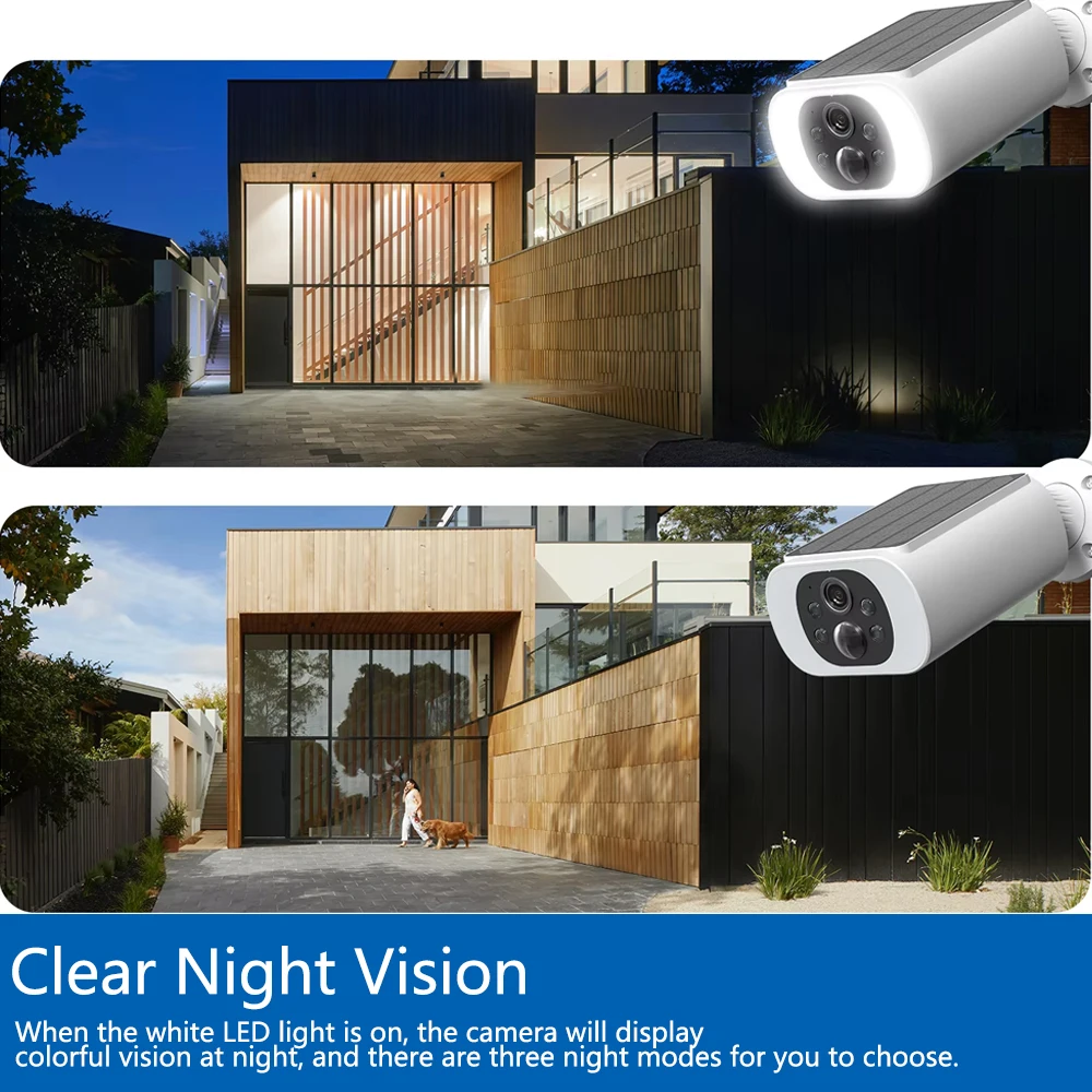5MP Tuya Smartlife 屋外ソーラーバッテリー - Smart Home Wiser のレビューと価格