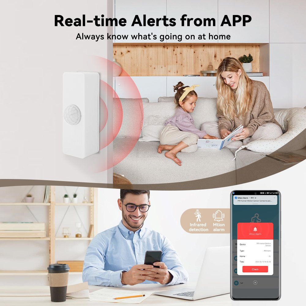 Tuya スマート PIR モーションセンサー スマートホー - Smart Home Wiser のレビューと価格