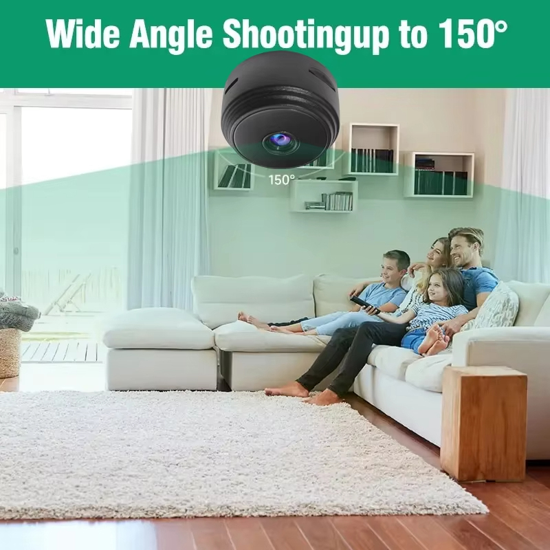 A9ミニカメラ 1080P WiFiスマートモニター 監視カ - Smart Home Simple のレビューと価格