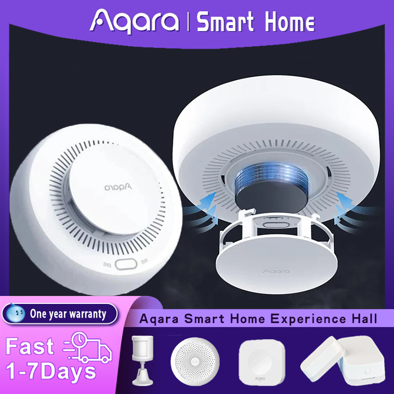Aqara-インテリジェント煙探知器Zigbee 3.0,火 - Smart Home Future のレビューと価格