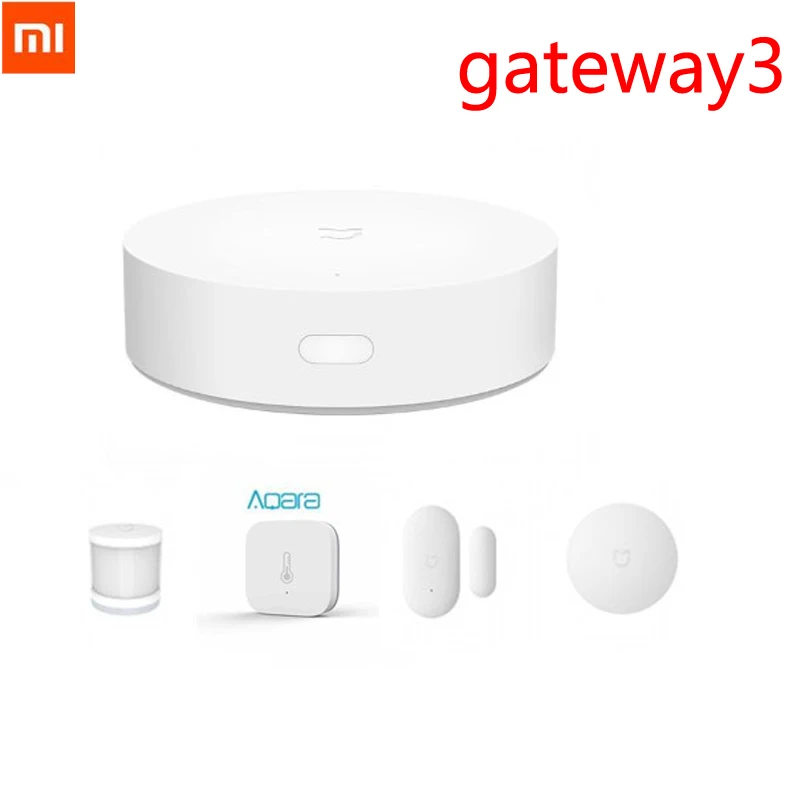 中国版Xiaomiスマートホームキットゲートウェイ3人感セン - Smart Home Xiaomi Kit のレビューと価格
