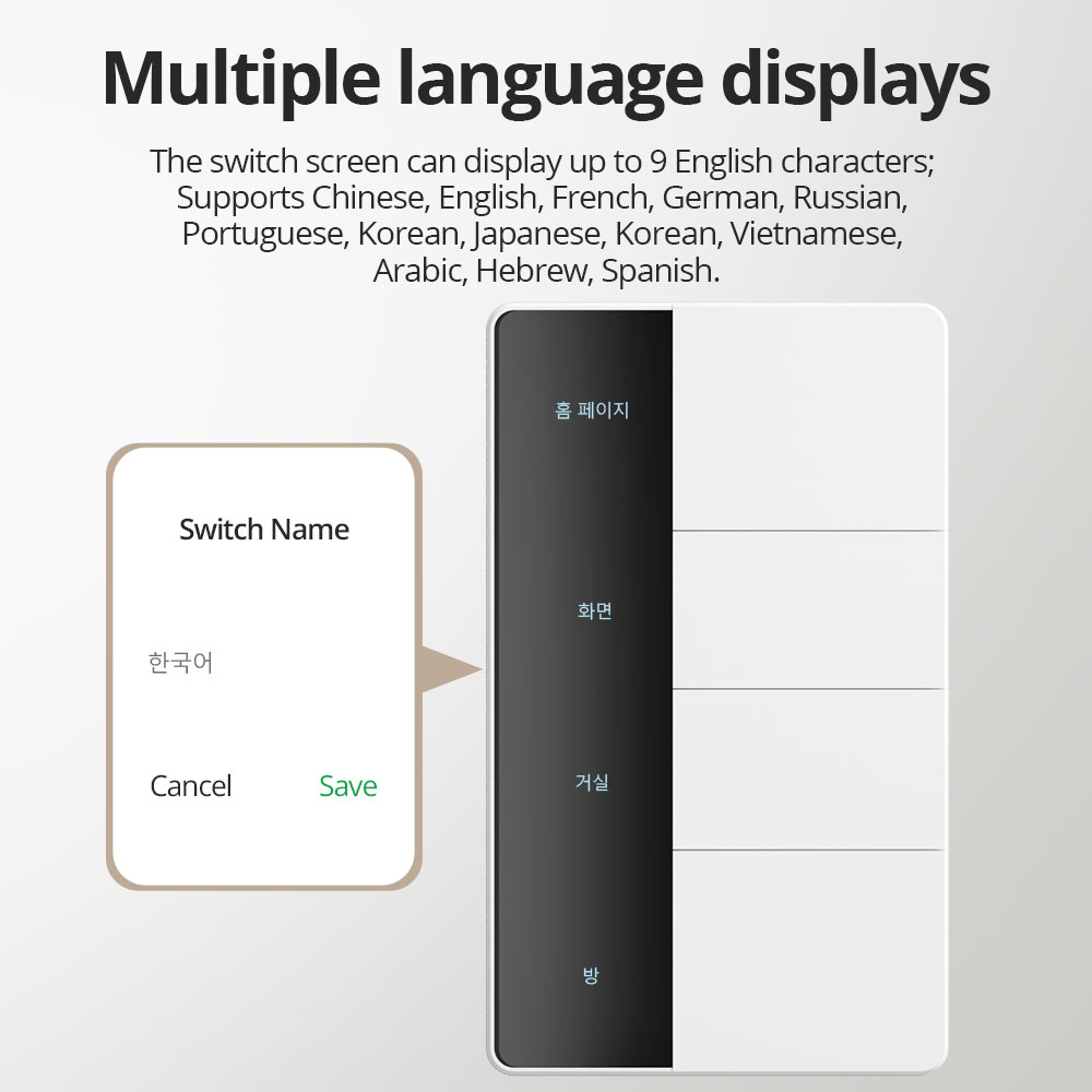 1234 Gang USタイプZigbeeプッシュライトスイ - Smart Home Hub のレビューと価格
