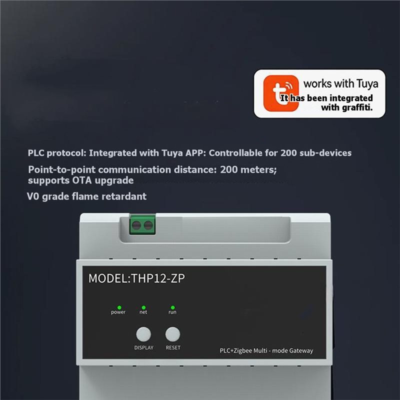 AB13-Tuya スマート ホーム ホスト PLC Zig - Smart Home With Plc のレビューと価格