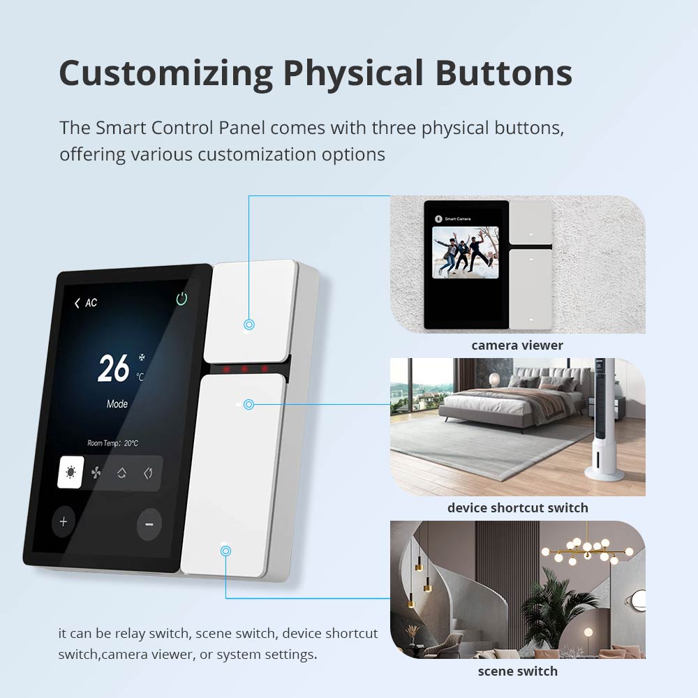 Zemismart 3.5インチWiFiスマートセントラルコ - Smart Home Knx のレビューと価格