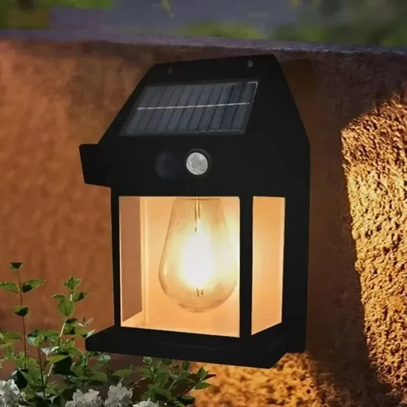 屋外ソーラータングステンウォールライト、モーションセンサー付 - Motion Sensor Light のレビューと価格