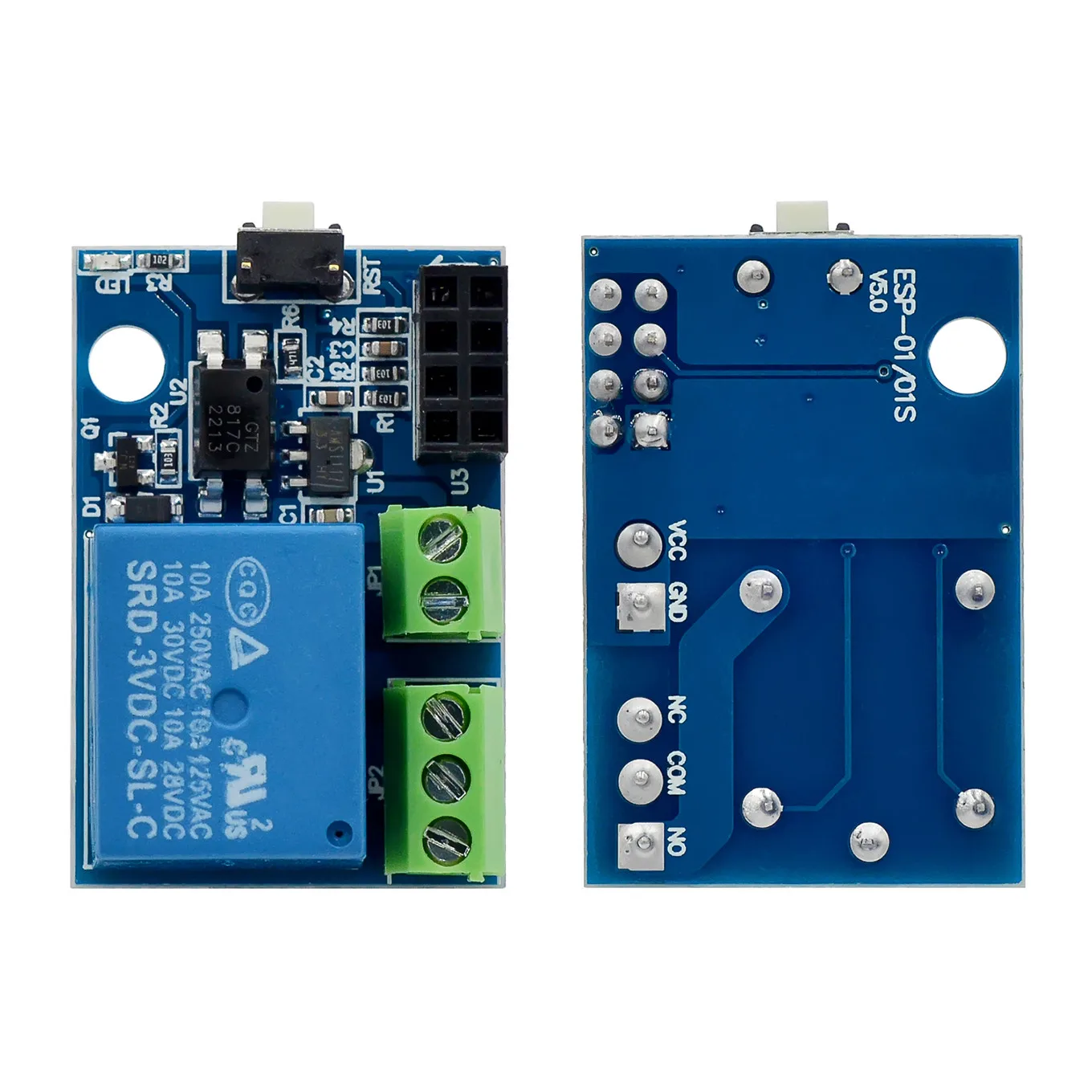 ESP-01S WiFi リレーモジュール 5V 10A ス - Smart Home Kit For Arduino のレビューと価格
