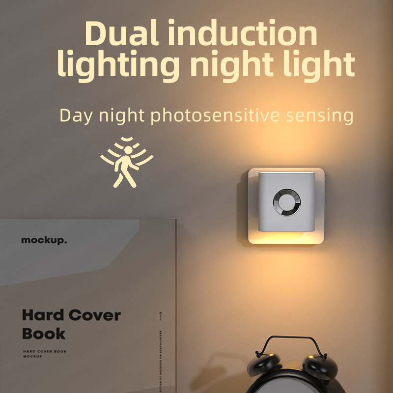 人感センサーナイトライト、自動オン/オフベッドサイドキャビネ - Motion Sensor Light のレビューと価格
