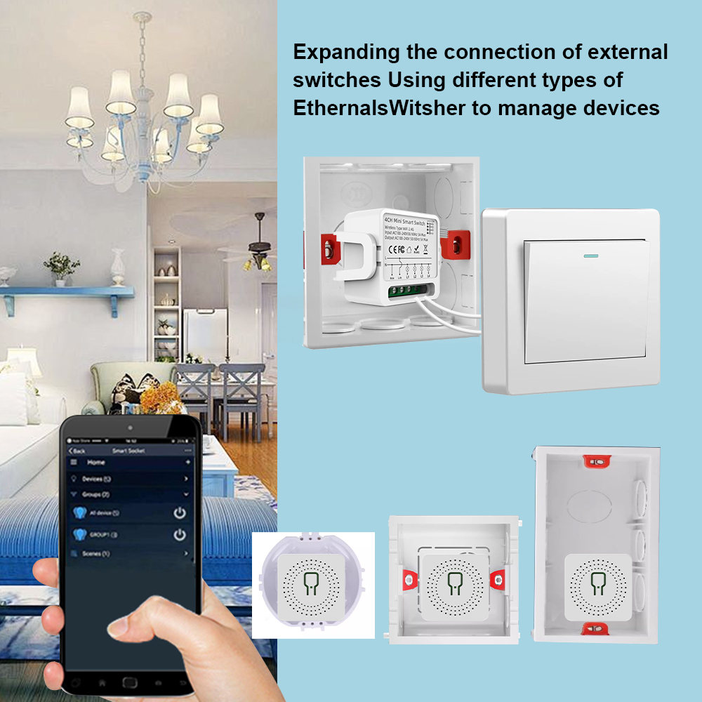 Tuya Zigbee 3.0 スマートスイッチ 1/2/3 - Smart Home Simple のレビューと価格